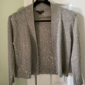 Size: S junior sweater sequin cropped cardigan